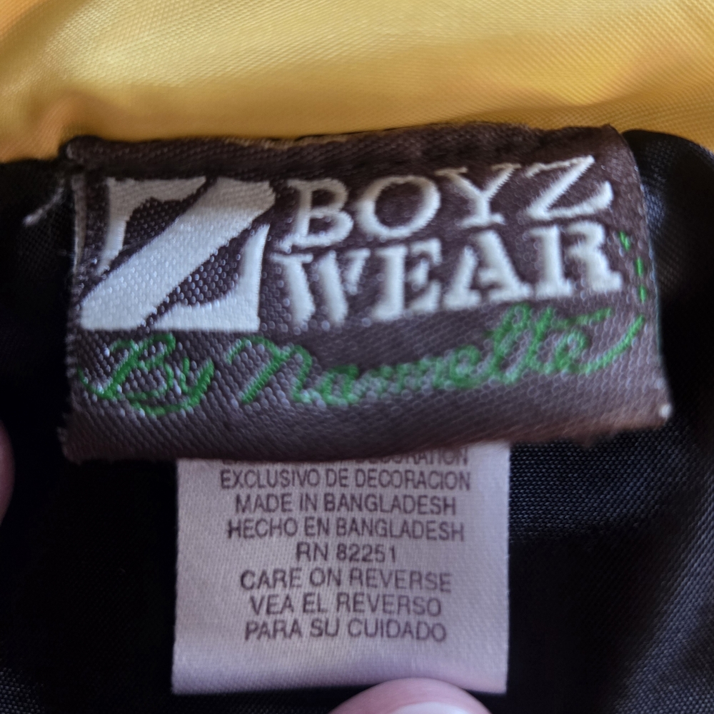 Boyz Wear, Green/Yellow Kids Puffer Vest-Size 2T EUC - Picture 6 of 7